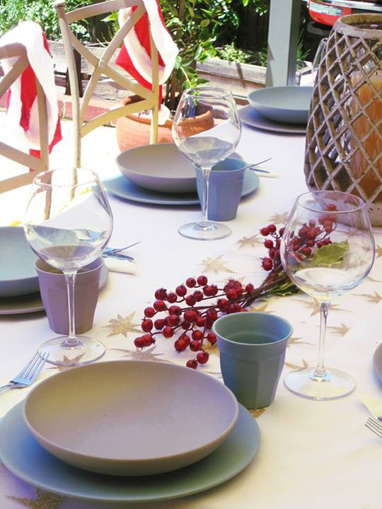 Impact Eco Tableware sea stone setting