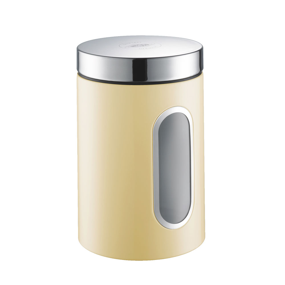 Wesco Canister with Window 2L Almond 321204-23