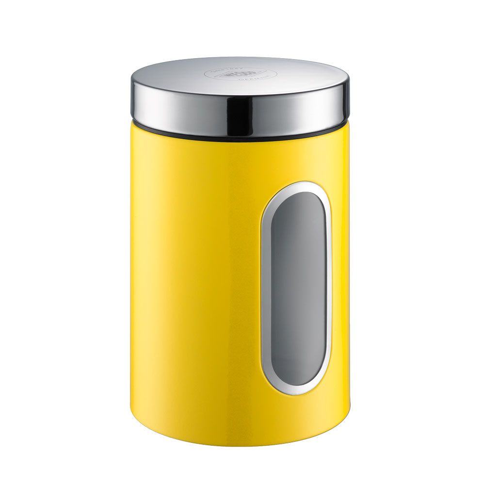 Wesco Canister with Window 2L Lemon Yellow 321204-19