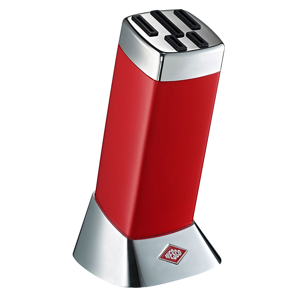 Wesco Knife Block Classic Line Red 322701-02