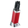 Wesco Knife Block Classic Line with knives Red 322701-02-2